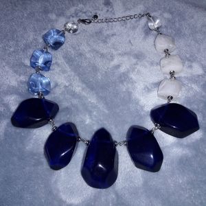 Blue Stone Necklace